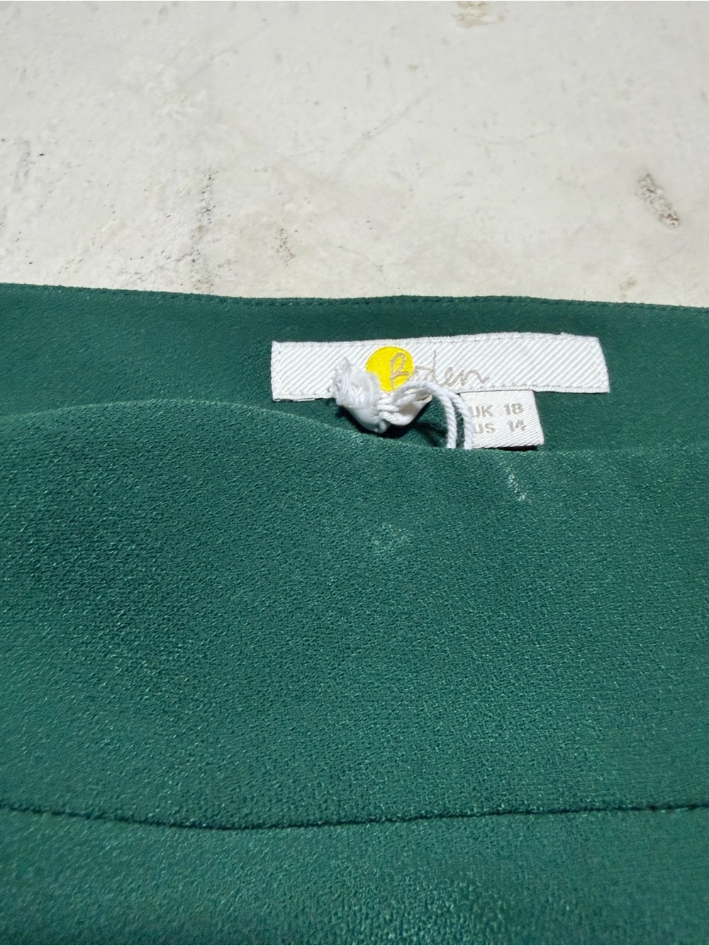 Boden Dark Green Skirt 14 - Picture 4 of 8